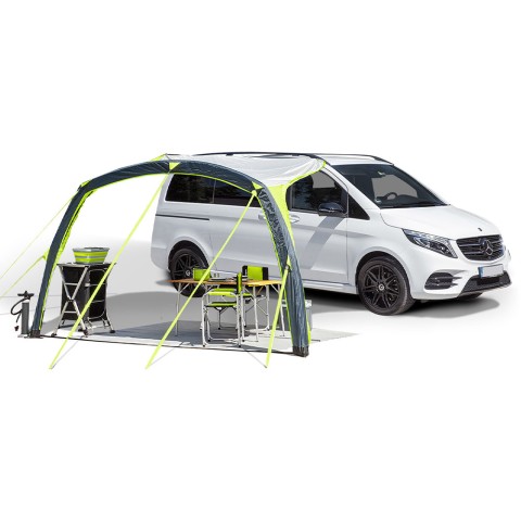Aufblasbares universelles Sonnensegel für Transporter und Minibusse Skia Campervan Brunner Aktion