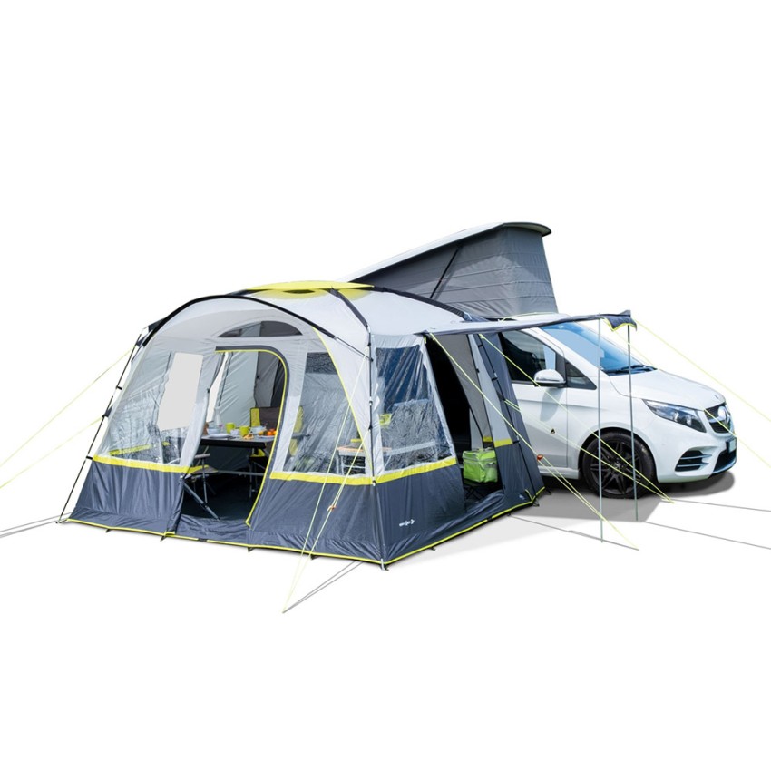 Universelle Fahrzeugzelt für Transporter, Vans und Minibusse, freistehend Rambler Brunner Aktion Universelle Fahrzeugzelt für Transporter, Vans und Minibusse, freistehend Rambler Brunner Aktion