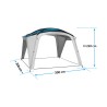 Gazebo Garten Strand Camping UV-Schutz 300x300cm Oceana Brunner Katalog