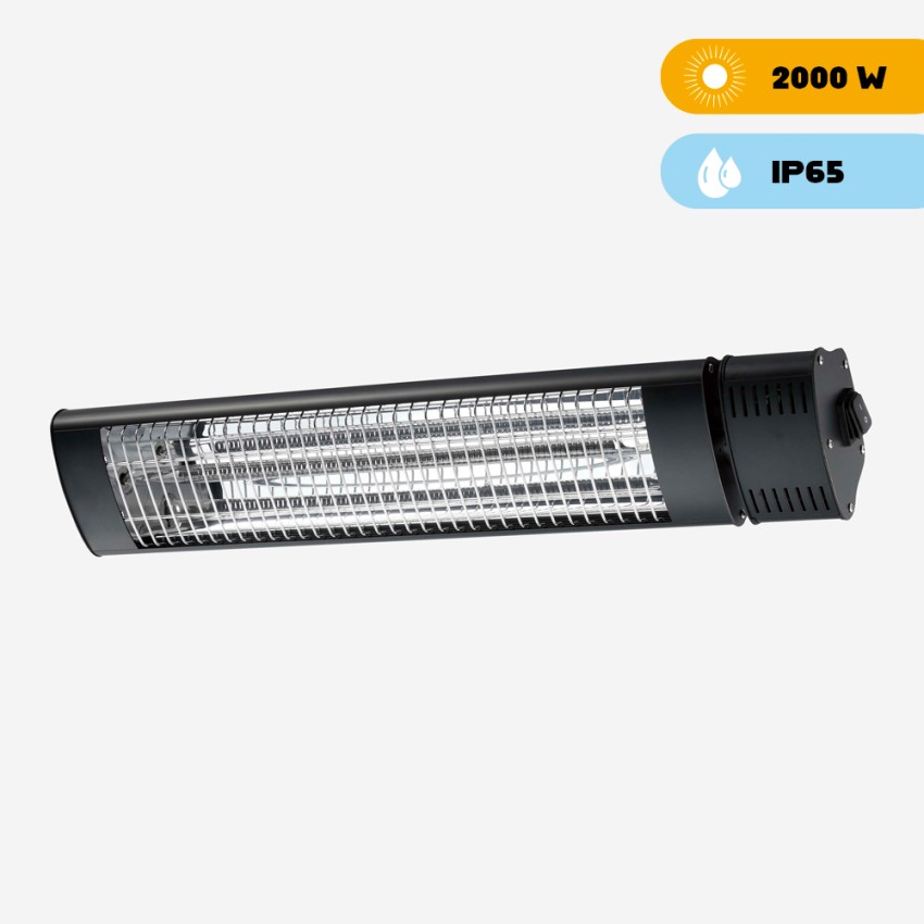 Infrarot-Heizstrahler Wandmontage Radiator 2000W Innen/Außen Skals Aktion Infrarot-Heizstrahler Wandmontage Radiator 2000W Innen/Außen Skals Aktion