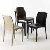 Weiß Rechteckig Tisch und 6 Stühle Farbiges Polypropylen-Außenmastenset Grand Soleil Boheme Summerlife Preis