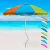 Sonnen Strandschirm Girafacile Aluminium uv Schutz Angeln 200 cm Afrodite 