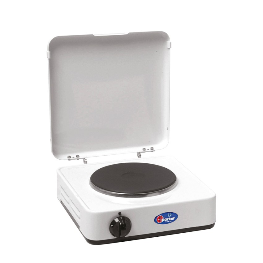 Elektrischer Campingkocher 1500W, tragbar mit Deckel 5321PBC CF Parker Aktion Elektrischer Campingkocher 1500W, tragbar mit Deckel 5321PBC CF Parker Aktion