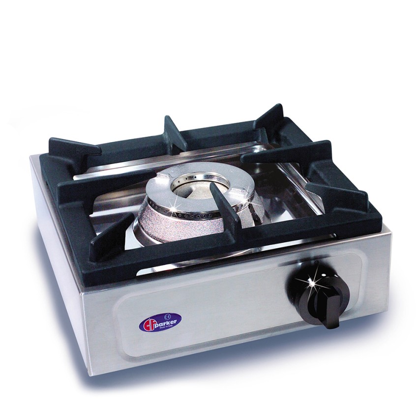 Professioneller Gasherd aus Edelstahl mit 1 Brenner BIG7001F9 Parker Aktion Professioneller Gasherd aus Edelstahl mit 1 Brenner BIG7001F9 Parker Aktion