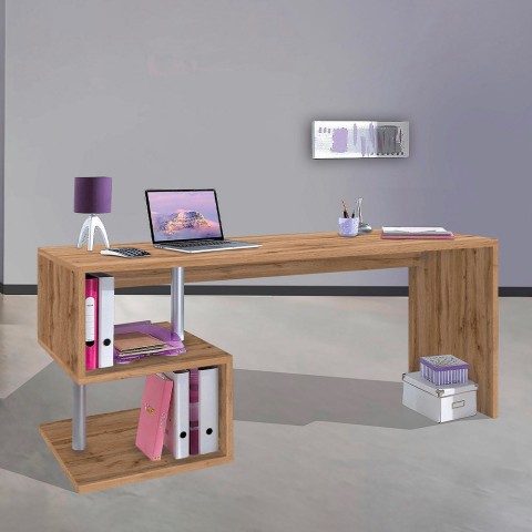Moderner Schreibtisch für intelligentes Arbeiten 180x60cm Esse 2 Holz Aktion