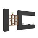 Moderne Hängende TV-Wand mit 2 Schränken und Regal Ferd RT Angebot