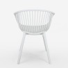 Moderner Stuhl mit Armlehnen für Esszimmer, Garten, Küche Philis 