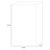 Glänzend weißes Schaufenster modernes Wohnzimmer Design Nina Wh Basic Katalog