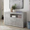 Sideboard Anrichte Schrank Grau Beton 3 Türen Urbino Ct M Aktion