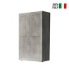 Hohe Anrichte Sideboard Küche aus Holz mit 4 Türen Novia Pc Basic Verkauf