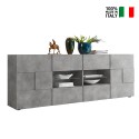 Anrichte Wohnzimmer Esszimmer 2 Türen 4 Schubladen Beton Dama Ct L Verkauf