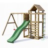 Kinderspielplatz Garten mit Rutsche, Klettergerüst, Spielhaus und Schaukeln Mixter Angebot