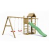 Kinderspielplatz Garten mit Rutsche, Klettergerüst, Spielhaus und Schaukeln Mixter Katalog