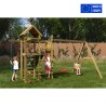 Kinderspielplatz Garten mit Rutsche, Klettergerüst, Spielhaus und Schaukeln Mixter Verkauf