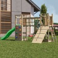 Kinderspielplatz Garten Rutsche Klettergerüst Exposure Maxi Funny Aktion