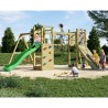 Kinderspielplatz Garten Rutsche Klettergerüst Exposure Maxi Funny Lagerbestand