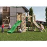 Kinderspielplatz Garten Rutsche Klettergerüst Exposure Maxi Funny Modell