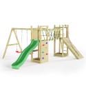 Kinderspielplatz Garten Rutsche Klettergerüst Exposure Maxi Funny Rabatte