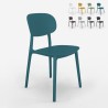 Stuhl modernes Design Polypropylen Küche Esszimmer Außenbereich Nantes Kosten