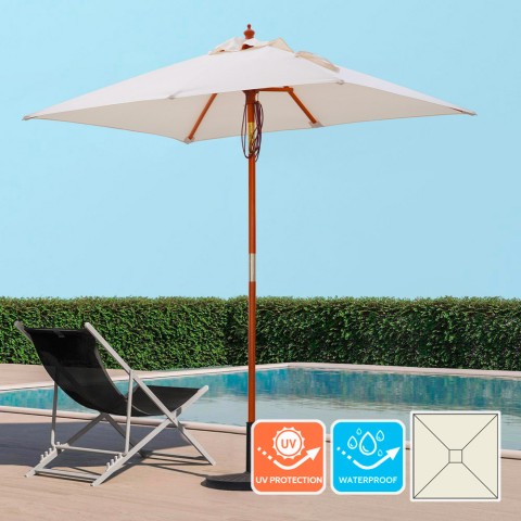 Sonnenschirm für Terrasse Garten zentrale Stange UV-Schutz Ormond Aktion