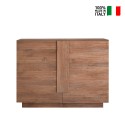 Moderne Anrichte Holz Wohnzimmerschrank 2 Türen 120cm Jupiter MR S Verkauf