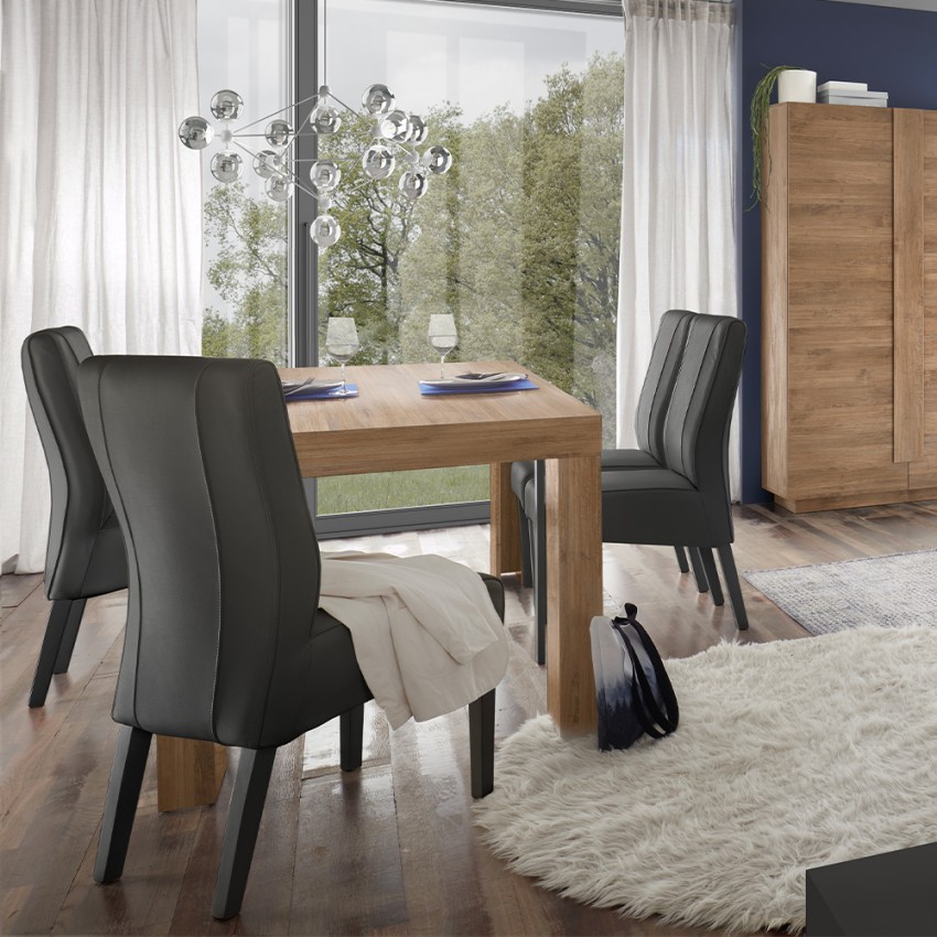 Ausziehbarer Esstisch aus Holz 90x137-185cm Eclipse Jupiter Aktion Ausziehbarer Esstisch aus Holz 90x137-185cm Eclipse Jupiter Aktion