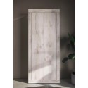 Moderner 2-türiger Kleiderschrank mit Garderobe für den Eingangsbereich Penny Basic Maße