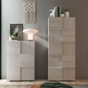 Moderner Garderobenschrank für den Eingangsbereich, 2 Türen, Kleiderständer Maddy Dama Angebot
