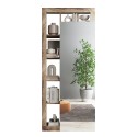 Moderne Garderobe-Garderobenschrank mit Spiegeltür und Kleiderstange für deinen Eingangsbereich - Mitral Preis