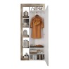Moderne Garderobe-Garderobenschrank mit Spiegeltür und Kleiderstange für deinen Eingangsbereich - Mitral Kauf