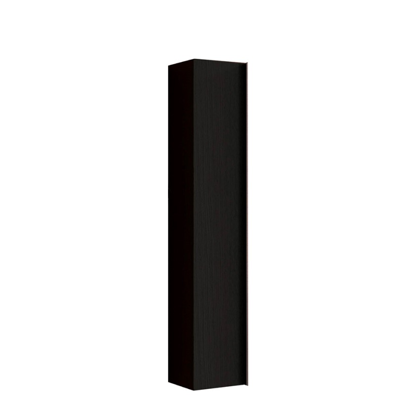 Moderne schwarze Badezimmer-Hängeschrank-Kolonne mit 1 Tür Delhi Aktion