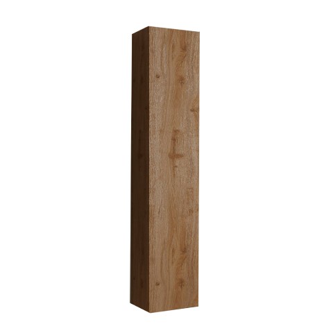Hängender Badezimmerschrank 1 Tür Holz Eiche Edon Aktion