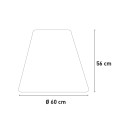 Bioethanol-Kamin Feuerschale Garten Ø 60 x H 56 cm Stromboli 