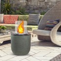 Bioethanol-Standkamin Garden Design Ø 35 x H 55 cm Raffaello Lagerbestand