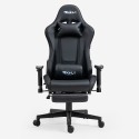 Ergonomischer Gamingstuhl mit Fußstütze Sessel LED RGB The Horde Comfort Sales