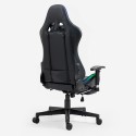 Ergonomischer Gamingstuhl mit Fußstütze Sessel LED RGB The Horde Comfort 