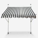 Fallarmmarkise 200x200 für den Außenbereich Balkon Terrasse Somber L 