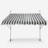Fallarmmarkise 300x200 für Balkon Terrasse Außenbereich Somber XL Eigenschaften