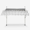 Fallarmmarkise 300x200 für Balkon Terrasse Außenbereich Somber XL Auswahl