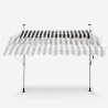 Fallarmmarkise 300x200 für Balkon Terrasse Außenbereich Somber XL Auswahl
