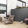 Seitenmarkise Trennwand Raumteiler Sichtschutz 180x300 ausziehbar Windschutz Sichtschutz Hyde XL Lagerbestand