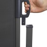 Seitenmarkise Trennwand Raumteiler Sichtschutz 180x300 ausziehbar Windschutz Sichtschutz Hyde XL 