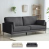 modernes 3-Sitzer Sofa aus Stoff mit Metallfüßen, 200cm für das Wohnzimmer Boray Verkauf