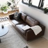 3-Sitzer Sofa aus Kunstleder im Vintage-Industrie-Stil Corneel. Auswahl