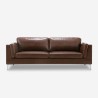 3-Sitzer Sofa aus Kunstleder im Vintage-Industrie-Stil Corneel. Verkauf