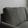 3-Sitzer Sofa im modernen nordischen Stil, grau Folkerd. Maße