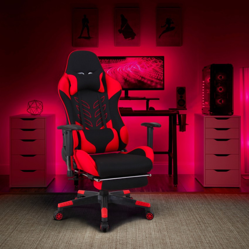 Adelaide Fire ergonomischer Gaming-Stuhl verstellbare Armlehne Kissen