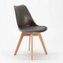 Weiß Quadratisch Tisch und 2 Stühle Farbiges Polypropylen-Innenmastenset Nordica Cocktail 