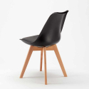 Weiß Quadratisch Tisch und 2 Stühle Farbiges Polypropylen-Innenmastenset Nordica Cocktail 