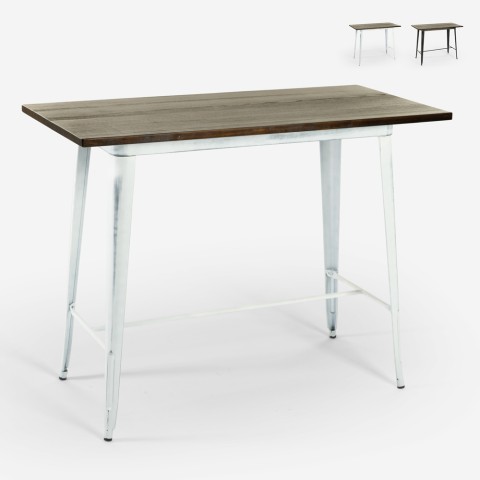 Esszimmer Vintage Industriestil Metalltisch 120x60x106 cm Catal Brush. Aktion